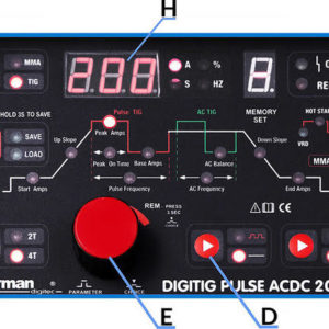 Sherman DIGITIG 200GD Pulse AC/DC