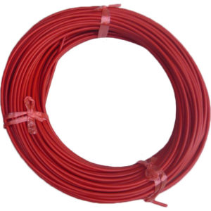 Stål Liner – Rød – 1.0-1.2 mm – 50 meter inkl. 10 stk nipler