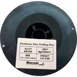 Aluminium Svejsetråd ER 5356 – 1,0mm – 0.45 kg