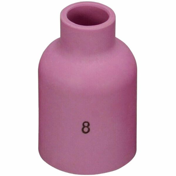 TIG gas dyse kop keramik til Jumbo Gaslinse – T17/18/26 – Str. 8