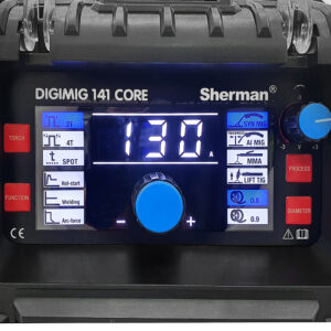 Sherman Synergic DIGIMIG 141 CORE FLUX – Kompakt og bærbar maskine – NYHED