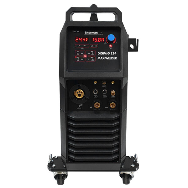 Sherman Synergic DIGIMIG 224 MAXIWELDER – 4 i En – MIG / TIG AC/DC HF / MMA