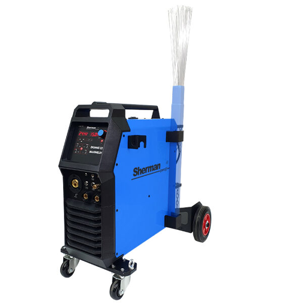 Sherman Synergic DIGIMIG 224 MAXIWELDER – 4 i En – MIG / TIG AC/DC HF / MMA