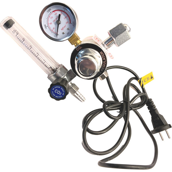 Flow meter med varmelegeme 36V – ARGON / CO2 – 21,8 mm